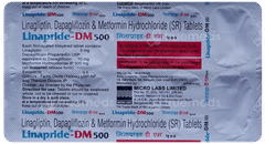 Linapride Dm 500 Tablet 10